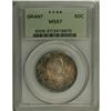 Image 3 : 1922 50C Grant no Star MS67 PCGS. Rich golden-brown, j 