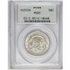 Image 1 : 1935 50C Hudson MS65 PCGS. The obverse displays the us 