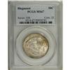 Image 3 : 1924 50C Huguenot MS67 PCGS. Like many Huguenot halves 