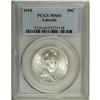 Image 1 : 1918 50C Lincoln MS66 PCGS. Bright and satiny, with a 
