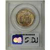 Image 2 : 1921 50C Missouri 2x4 MS64 PCGS. Original chestnut-gol 