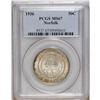 Image 1 : 1936 50C Norfolk MS67 PCGS. Lustrous golden-gray surfa 