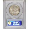 Image 2 : 1937-D 50C Oregon MS67 PCGS. Splashes of olive-green a 