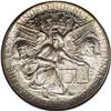 Image 2 : 1938-D 50C Texas MS68 NGC. Light peach, ice-blue, and 