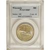 Image 1 : 1936 50C Wisconsin MS67 PCGS. Golden-tan and powder-bl 