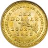 Image 2 : 1903 G$1 Louisiana Purchase/Jeffer son MS66 NGC. Th 