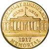 Image 2 : 1917 G$1 McKinley MS66 PCGS. Peach and lime-gold tonin 