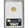 Image 2 : 1922 G$1 Grant no Star MS62 NGC. This brassy-gold repr 