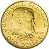 Image 1 : 1922 G$1 Grant no Star MS64 NGC. A shimmering canary-g 