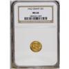 Image 3 : 1922 G$1 Grant no Star MS66 NGC. Like the Grant half d 