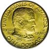 Image 1 : 1922 G$1 Grant with Star MS66 PCGS. Greenish-gold, fro 