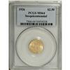 Image 1 : 1926 $2 1/2 Sesquicentennial MS64 PCGS. The yellow-gol 