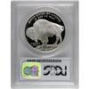 Image 2 : 2001-P S$1 Buffalo PR70 Deep Cameo PCGS. A deeply fros 