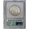 Image 2 : 1883 50C Hawaii Half Dollar MS62 ICG. The strike is ab 