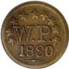 Image 1 : 1880 Hawaii Wailuku Plantation Real Token XF45 PCGS. Me 