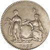 Image 1 : 1837 3C Feuchtwanger Three Cent AU55 PCGS. Low-117, HT 