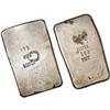 Image 2 : Pair of Nevada Silver Co. Silver Ingots. Rawhide, Nevad 