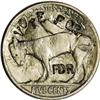 Image 1 : 1935-P: This is an original reverse carving, possibly b 