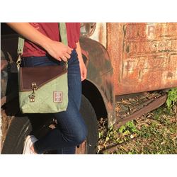 Leather Flap Satchel