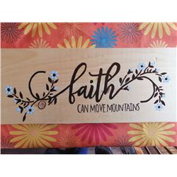 Custom Handmade Wooden Sign