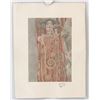 Image 2 : Gustav Klimt Austrian Modernist Signed Linocut