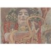 Image 3 : Gustav Klimt Austrian Modernist Signed Linocut