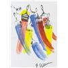 Image 1 : Arman Fernandez American Mixed Media on Paper