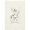 Image 1 : Lucian Freud British Signed Linocut Etching 5/50