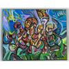 Image 2 : Evan Magar "Emotions II" Oil and Acrylic on Canvas