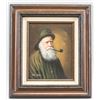 Image 1 : Charles van Meer Dutch Oil on Canvas Portrait