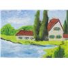 Image 3 : Louis Vivin French Primitivist Oil on Board