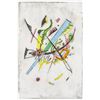 Image 1 : Wassily Kandinsky Russian Signed Linocut Etching