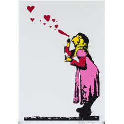 Banksy British Pop Signed Litho on Paper 3/500