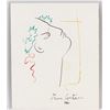 Image 2 : Jean Cocteau French Ink on Paper Portrait