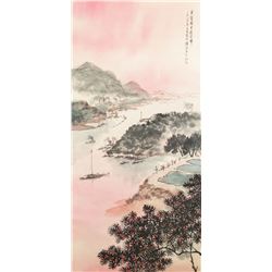 Fu Baoshi 1904-1965 Chinese Watercolor and Ink