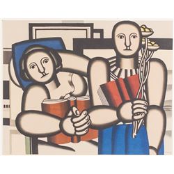 Fernand Leger French Signed Linocut 33/200