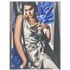Image 1 : Tamara de Lempicka Polish Signed Linocut 39/100