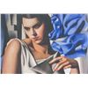 Image 3 : Tamara de Lempicka Polish Signed Linocut 39/100