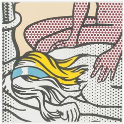 Roy Lichtenstein American Signed Linocut A.P