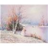 Image 1 : Canadian Acrylic on Canvas Landscape Signed Walton