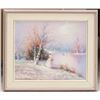 Image 2 : Canadian Acrylic on Canvas Landscape Signed Walton