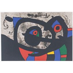 Joan Miro Spanish Signed Lithograph E. A