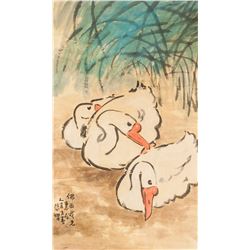 Xu Beihong 1895-1953 Chinese Watercolor