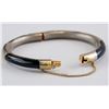 Image 4 : Chinese Gilt Black Stone Bangle
