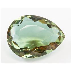 76.95ct Pear Cut Brown to Green Alexandrite GGL