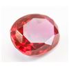 Image 2 : 12.46ct Oval Cut Pinkish Red Natural Ruby GGL