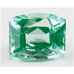 9.05ct Cushion Cut Green Natural Tourmaline GGL