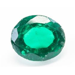 8.10ct Oval Cut Green Natural Chrome Diopside AGI