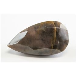 93.00ct Pear Cut Bi-color Natural Sapphire AGSL