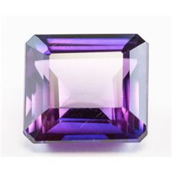 10.05ct Emerald Cut Purple Natural Musgravite GGL